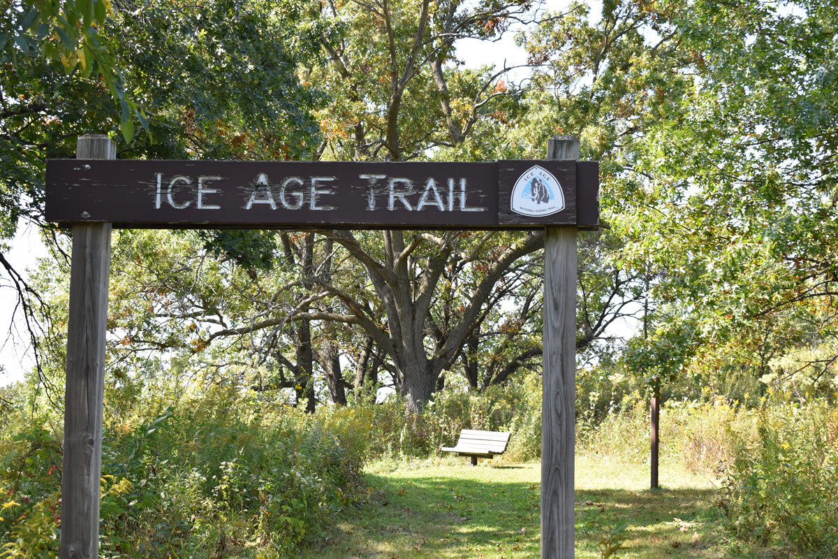 Ice Age Trail at Prairie Moraine Park